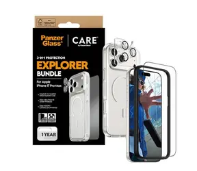 PanzerGlass CARE Flagship Explorer 3-in-1 Hülle + Glas + Linsenschutz iPhone 17 Pro Max