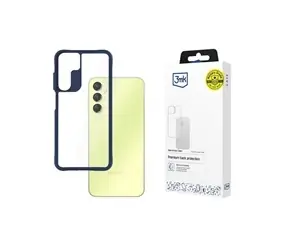 3mk Satin Armor Case+ Rückseite für Samsung Galaxy A25 5G Blau