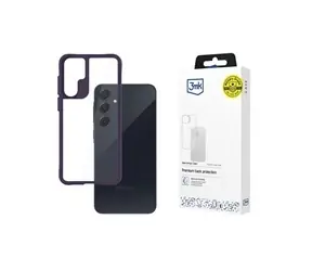 3mk Satin Armor Case+ Rückseite für Samsung Galaxy A55 5G Lila