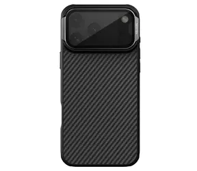 Nillkin CarboProp Aramid Magnet-Rückseite für Apple iPhone 17 Pro Max Schwarz