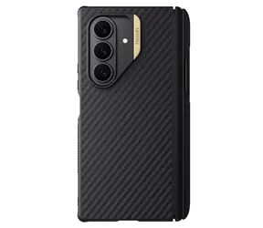 Nillkin Synthetic Fiber PRO Magnetische Stifthalterung Rückseite für Samsung Galaxy Z Fold 7 Golden