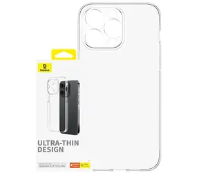 Baseus P60157204203-03 OS-Lucent Series Hülle für Apple iPhone 15 Pro Max, transparent