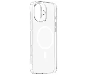Baseus TouchButton Magnethülle für Apple iPhone 16 Transparent