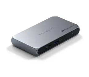 Satechi Thunderbolt 4 Slim Hub Pro grau / USB-C / USB-A / Thunderbolt 4 / PD 96W