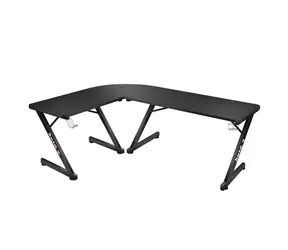 Huzaro Hero 7.0 schwarz / Eck-Spieltisch / 72,5 x 154 cm