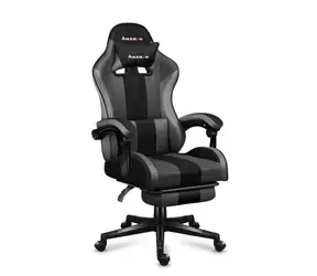 Huzaro Force 4.7 Mesh grau / Gaming-Stuhl / verstellbar / Belastbarkeit bis 140 kg / Stoff & Netzgewebe