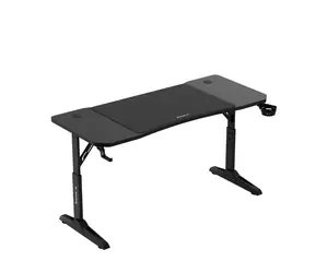 Huzaro Hero 3.6 schwarz / Gaming-Tisch / 140 x 60 x 79 cm / 6 Höhenverstellstufen