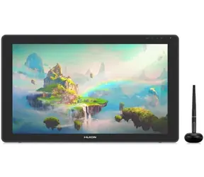 Huion Kamvas 22 PLUS schwarz / Grafiktablett / 21,5"-Display / 5080 LPI / 8192 Druckstufen / USB-A / USB-C / Set