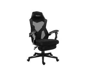 Huzaro Combat 3.1 schwarz / Gaming-Stuhl / verstellbar / Belastbarkeit bis 150 kg / Stoff & Netzgewebe