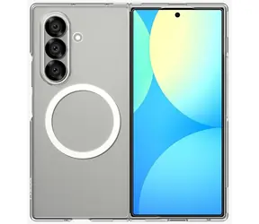 Spigen Air Skin MagSafe Schutzhülle für Samsung Galaxy Z Fold7, durchsichtig weiß