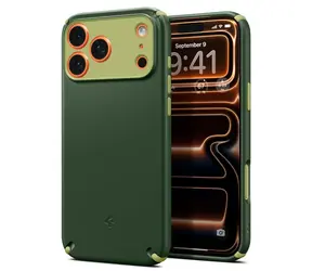 Spigen Nano Pop Hybrid MagSafe Rückseite für Apple iPhone 17 Pro Max grün