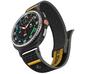 Spigen Athlex Air Active Armband für Galaxy Watch 8 46 mm, 44 mm und 40 mm, schwarz