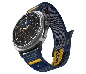 Spigen Athlex Air Active Armband für Galaxy Watch 8 46 mm, 44 mm und 40 mm blau