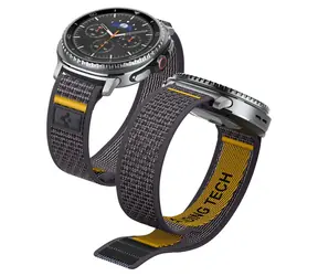 Spigen Athlex Air Active Armband für Galaxy Watch 8 46 mm, 44 mm und 40 mm, grau
