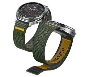 Spigen Athlex Air Active Armband für Galaxy Watch 8 46 mm, 44 mm und 40 mm, grün