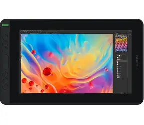 Huion Kamvas 12 schwarz / Grafiktablett / 11,6"-Display / 256 x 144 mm / 8192 Druckstufen / USB-C 
