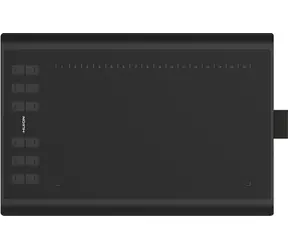 Huion H1060P schwarz / Grafiktablett / 254 x 158,8 mm / 5080 LPI / 8192 Druckstufen / microUSB