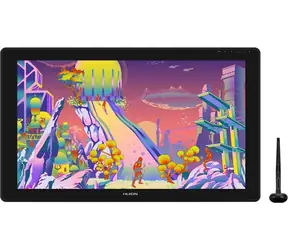 Huion Kamvas 24 PLUS GS2402 schwarz / Grafiktablett / 23,8"-Display / 526,85 x 296,35 mm / 5080 LPI / 8192 Druckstufen 