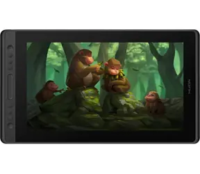 Huion Kamvas Pro 16 GT156 schwarz / Grafiktablett / 15,6"-Display / 344,16 x 193,59 mm / 5080 LPI / 8192 Druckstufen / 