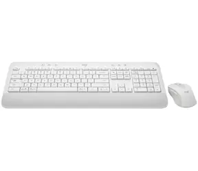 Ausgepackt - Logitech MK650 for Business, weiß / kabellose Tastatur mit Maus / DE-Layout / Bluetooth / ausgepackt