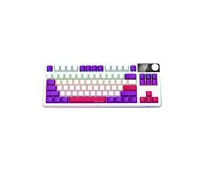 LORGAR KBP70TKLW (US) weiße kabellose Gaming-Tastatur 75% / US / 2,4 GHz / BT 5.0 / RGB