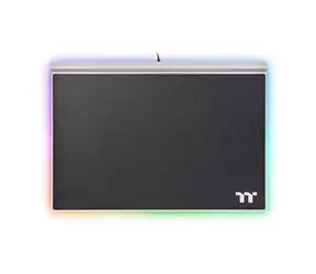 Thermaltake Argent MP1 RGB Gaming-Mauspad, schwarz / Gaming-Mauspad / 359 x 254 x 10 mm / USB