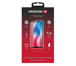 Swissten CASE FUNCTUDLY Schutzglas für XIAOMI Redmi Note 15 Pro PLUS 5G, schwarz