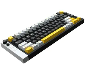 Lamzu Jet75 Gaming-Tastatur schwarz / Mechanische Gaming-Tastatur / 75 % / US-Layout / Gateron Jade-Schalter / RGB-Beleuchtung / USB-C