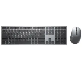 Ausgepackt - DELL KM7321W DE grau / Kabelloses Tastatur- und Maus-Set / DE / 2,4 GHz / Bluetooth / USB / ausgepackt