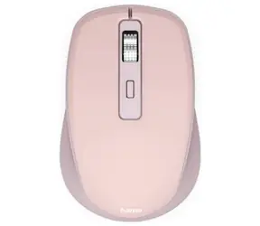 HAMA WM-450 pink / kabellose Multi-Geräte-Maus / leise / Bluetooth / 2x AAA / USB-A