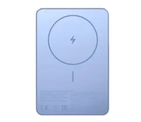 XIAOMI Super Slim Magnetische Powerbank 5000mAh blau