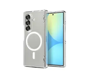 Spigen Ultra Hybrid Pro MagSafe Schutzhülle für Samsung Galaxy Z Fold7, durchsichtig weiß