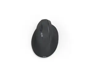 HAMA Multi-Geräte-Maus EWM-600L, schwarz / vertikal, ergonomisch, kabellos / für Linkshänder / wiederaufladbar