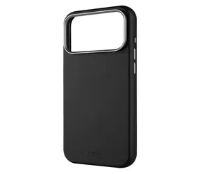 FIXED MagLeather Hülle für Apple iPhone 17 Pro Max aus veganem Leder mit MagSafe-Halterung, schwarz