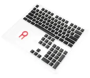 Redragon A130 PBT Doubleshot schwarze Tastenkappen / 104 Stück / US-Version