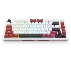 Redragon K721WRB Stormhunter Weiß / Gaming-Tastatur / Mechanisch / Redragon UltraMag / RGB / USB / US