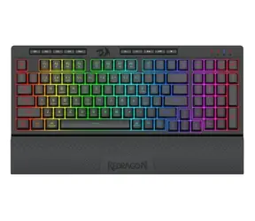 Redragon Shiva 98 Pro K515-Pro Schwarz / Gaming-Tastatur / RGB / USB / US