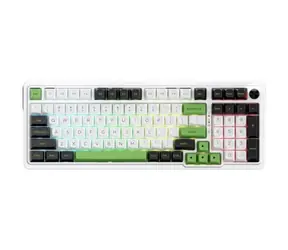 Redragon K686WBG-RGB-MAX Eisa Max Weiß / Gaming-Tastatur / Mechanisch / Mint Mambo / RGB / BT / USB / US