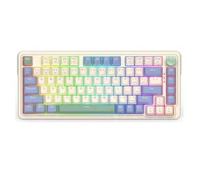 Redragon K673CPG-RGB-PRO UCAL PRO weiß / Gaming-Tastatur / mechanisch / Redragon -Schalter / RGB / Bluetooth / USB / US-Tasten 