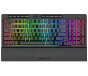 Redragon K515-RGB SHIVA 98 schwarz / Gaming-Tastatur / RGB / USB / US