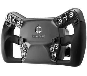 Simucube Savu Sport / Rennlenkrad / 4 Schaltwippen / 12 hintergrundbeleuchtete Tasten 