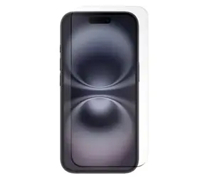 Mobilis Screen Protector aus gehärtetem Glas, klar, 9H, für Apple iPhone 16