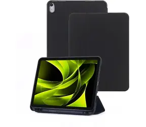 Mobile Origin Easy Tablet Full Case Klapphülle für Apple iPad Air 11" M2 2024/M3 2025, schwarz