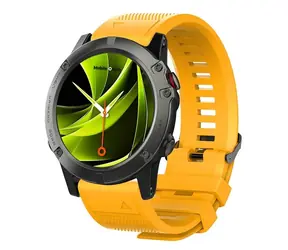 Mobile Origin Easy Strap Uhrenarmband für Garmin QuickFit 22 mm, gelb