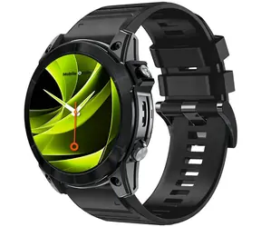 Mobile Origin Easy Strap Silikonarmband für Garmin QuickFit 22 mm, schwarz