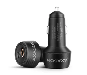 Axagon PWC-PQ48 schwarz / Kfz-Ladegerät / 1x USB-A / 1x USB-C / 48 W