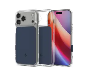 Spigen Ultra Hybrid T MagSafe Schutzhülle für Apple iPhone 17 Pro Max, mattblau