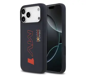 Red Bull Silikon MV1 MagSafe Rückseite für iPhone 17 Pro Max Marineblau