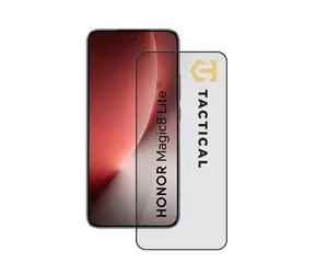 Tactical Glas-Schutzglas 5D für Honor Magic8 Lite Schwarz