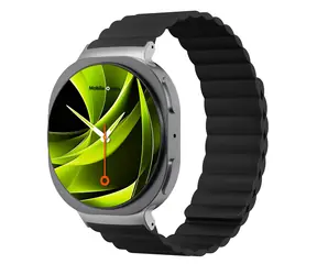 Mobile Origin Easy Strap Magnetarmband für Samsung Galaxy Watch 8, schwarz